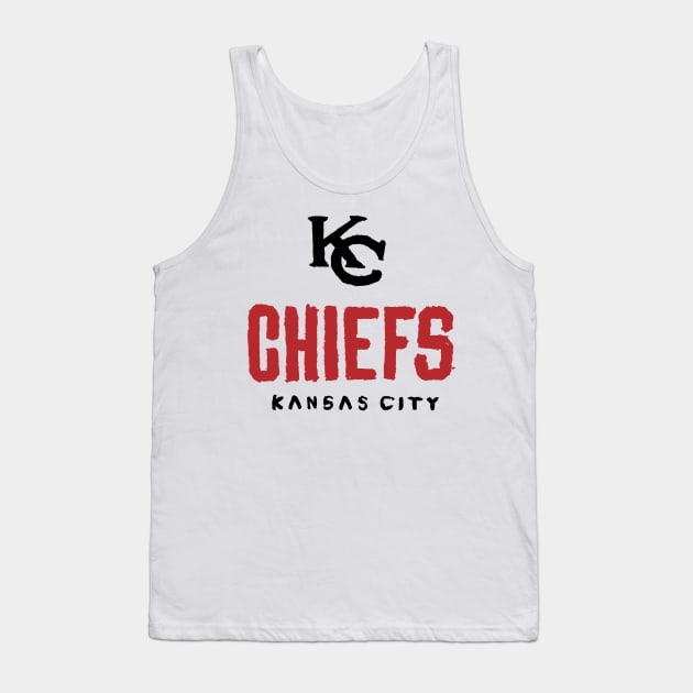 Kansas City Chieeeefs 02 Tank Top by Very Simple Graph